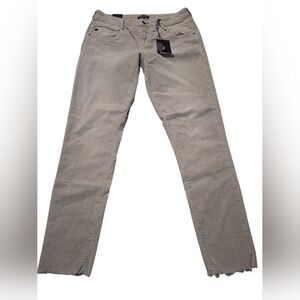 NWT Dear John Skinny Corduroy Pants Raw Hem Size 29